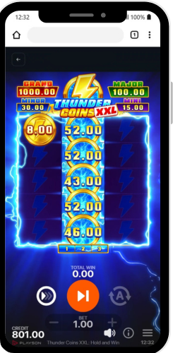 Actieve Hold and Win bonusronde